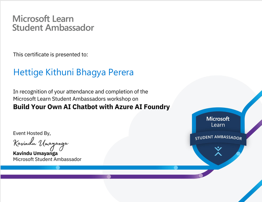Microsoft Azure Certificate